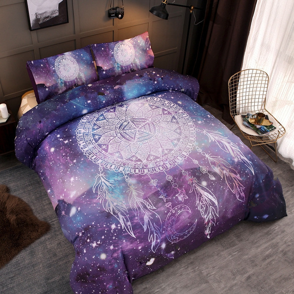 Twin Bedding Queen Unicorn Set, Galaxy Unicorn Bedding Set