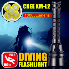 Flashlight, underwater, led, projection