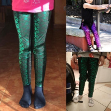 Mermaid leggings, Summer, Leggings, Gifts