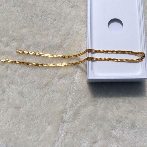 10 K Yellow Solid Gold GF 3MM Double 