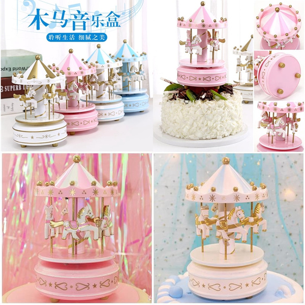wind up musical carousel