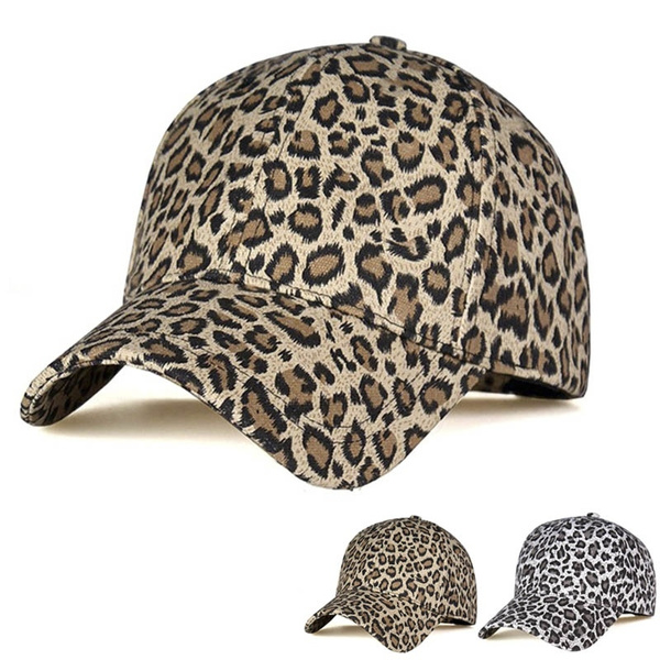 leopard print snapbacks