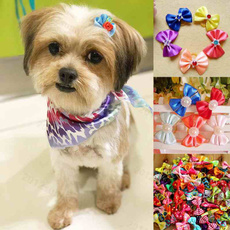 Bright, doghairbowswithrubberband, hairaccessoriesfordog, Pets