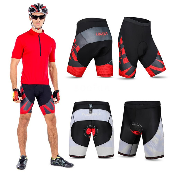 Lixada men's cycling discount shorts