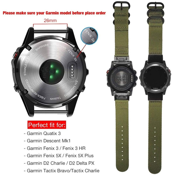 fenix 5x plus metal band