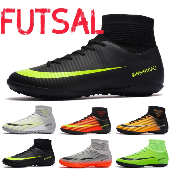 Adult and Kiss Soccer Shoes Inside Football Shoes Futsal Shoes 6 Color Sizes US 3 11 EU 35 45