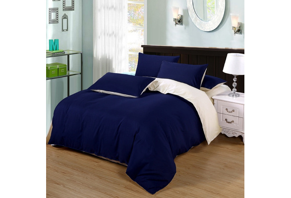 blue twin bedding
