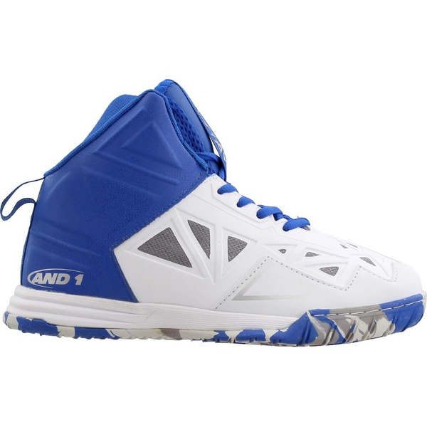 AND1 Chaos   Kids Boys Basketball Sneakers Shoes Casual White 