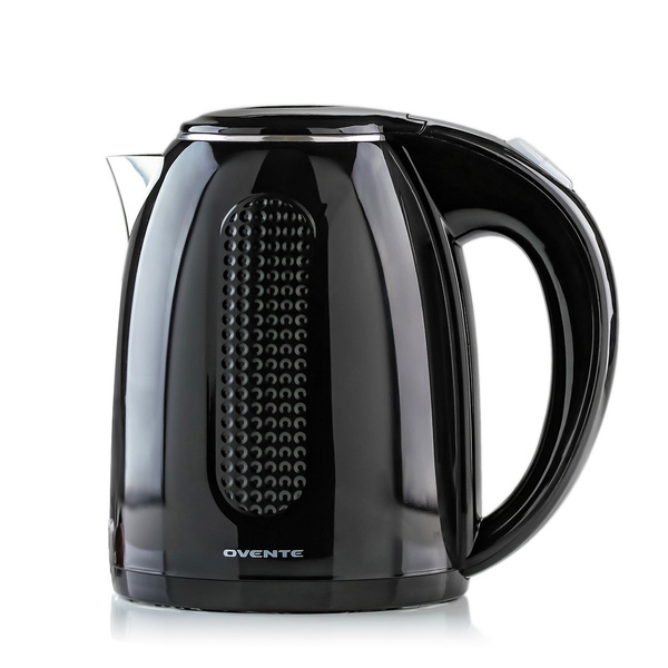 Ovente Portable Electric Kettle 1.7 Liter, Double Wall Insulated Stainless  Steel BPA-Free Tea Maker Hot