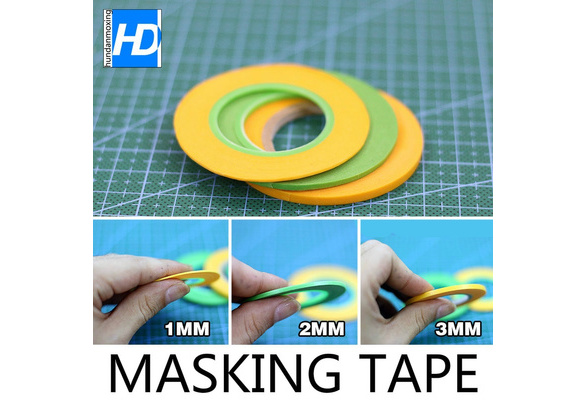 Präzision Modell Abdeckband Airbrushing Fein Line DIY Dünn Maske 2mm/3mm/6mm 