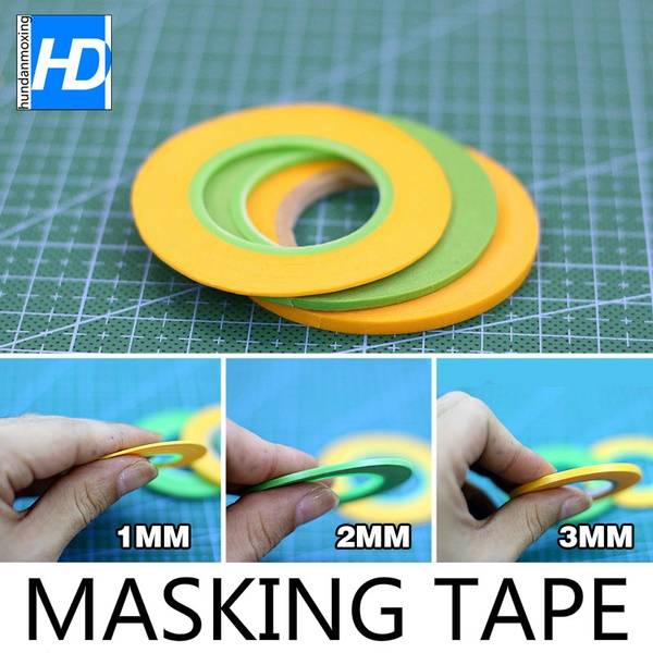 Details about   2mm,3mm,6mm DIY For TAMIYA Precision Model Masking Covers Tape Airbrushing Lines 
