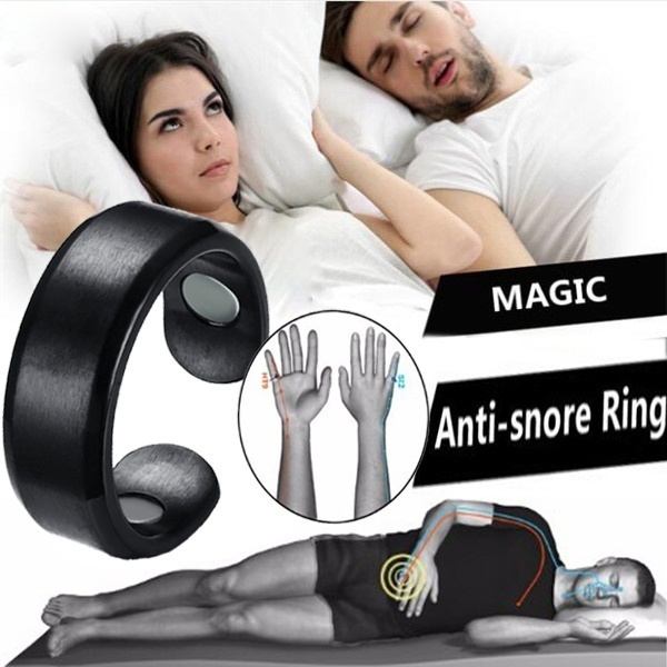 1 Piece Anti Snoring Ring Stopper Sleeping Breath Aid Acupressure