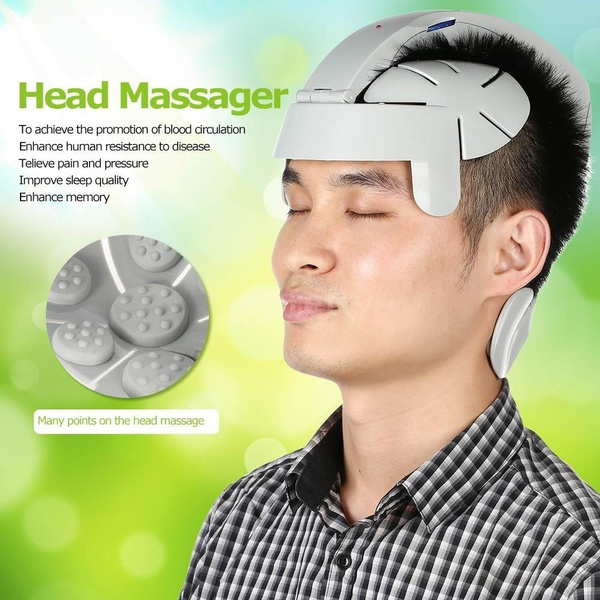 Electric Head Massager Scalp Massage Relax Acupuncture Points Multi  Acupoint Massager Relieve Stress | Wish