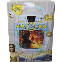 Sakar Ko3 Disney Beauty The Beast Enchanted Lights Karaoke Machine Wish