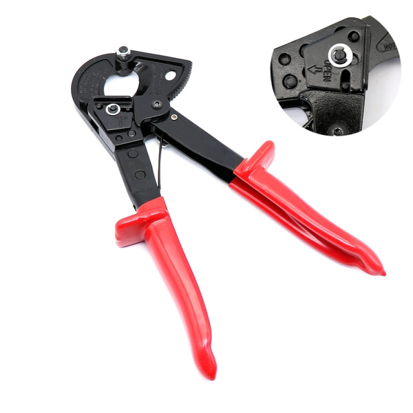 Heavy Duty Ratchet Cable Cutter Cut Up To 240mm2 Ratcheting Wire Cut Tool 