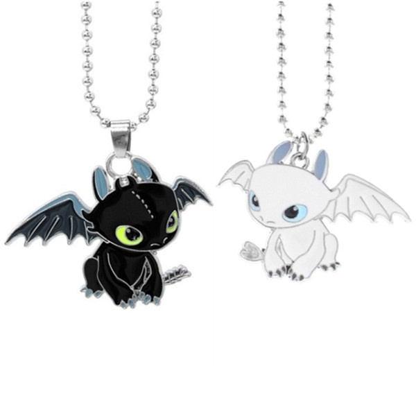 Dragon 3 Necklace pendent Of children Toothless the Night Fury Train ...