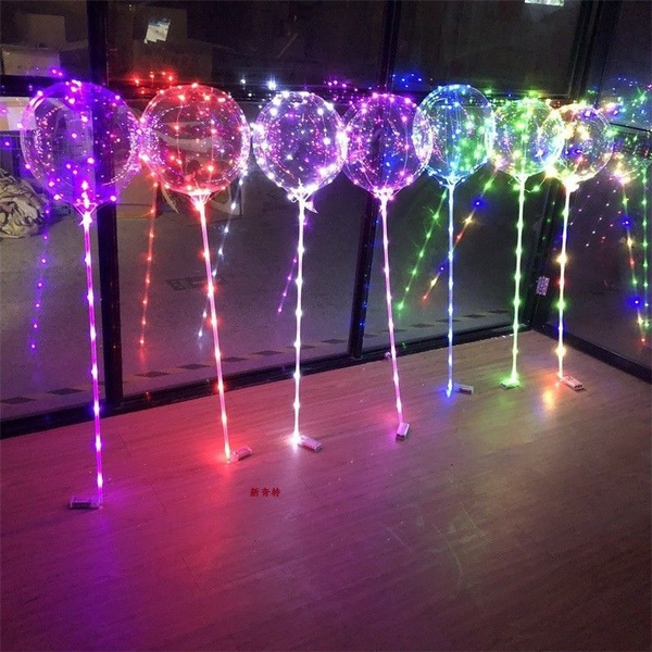 LED Light Transparent Balloon Wedding Birthday Xmas Lights Wedding Decoration