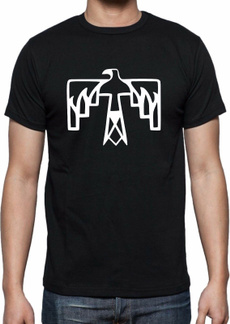 nativeamericansymbol, Cotton T Shirt, roundnecktshirt, loose top