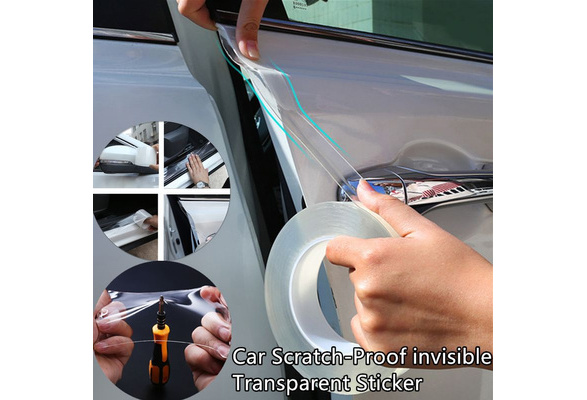 EAA7 Car Car Skin Protector Car Paint Film Body Handle Hood Bumper Sticker Clear 