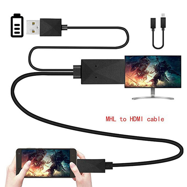 5 Pin 11 Pin Micro USB MHL to HDMI 1080P HD TV Cable Adapter for Android Phone | Wish