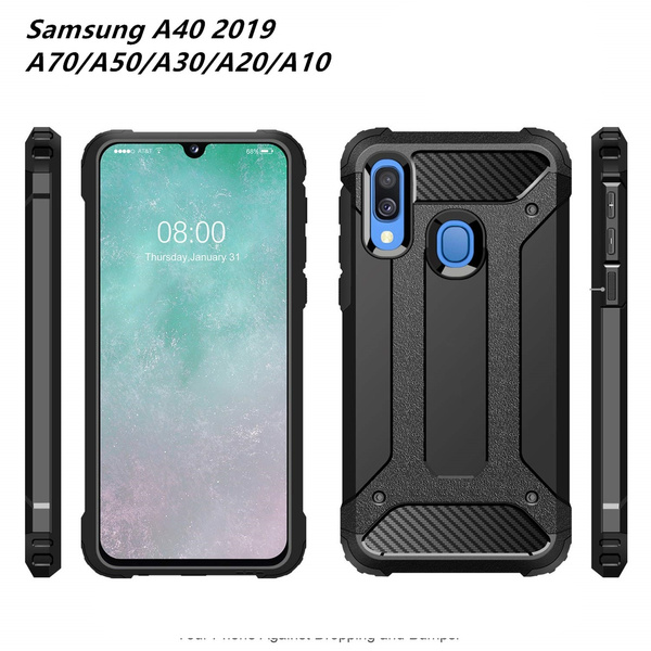 verbergen Scully vervaldatum Samsung Galaxy A40 Case, Heavy Duty Dual Layer Shock Resistant Hybrid Protective  Rugged Case for Samsung Galaxy A40 /A70/A50/A30/A20/A10 | Wish