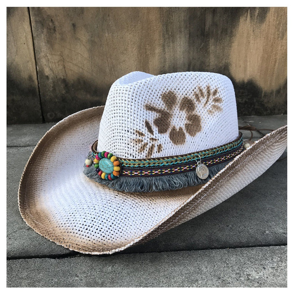 womens summer cowboy hats