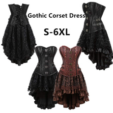 Goth, Plus Size, Dress, Halloween