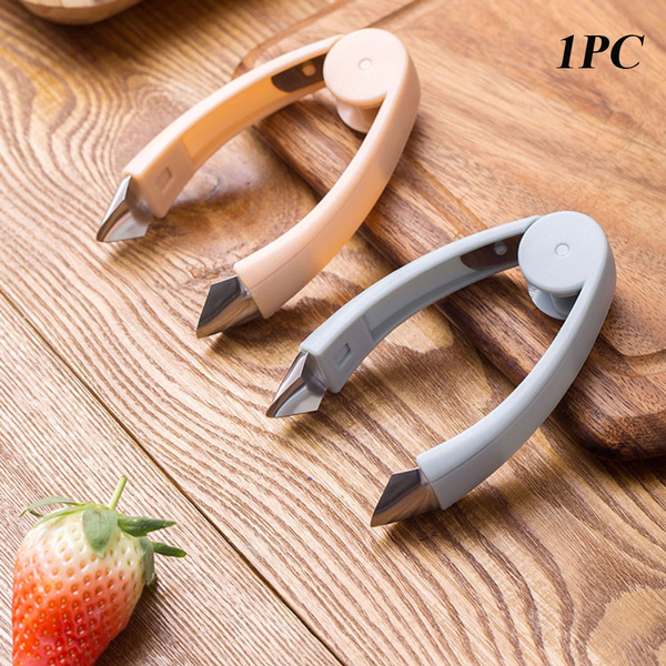Kitchen Strawberry Shelling Fruit Eye Slicer Seed Remover Leaf Stem Pineapple Peeler Wish Kitchen Strawberry Shelling Fruit Eye Slicer Seed Remover Leaf Stem Pineapple Peeler Wish