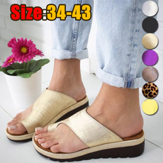 wedge, Sandals, Women Sandals, leather