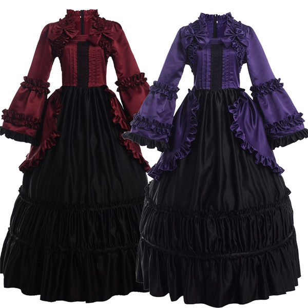 victorian layered dress