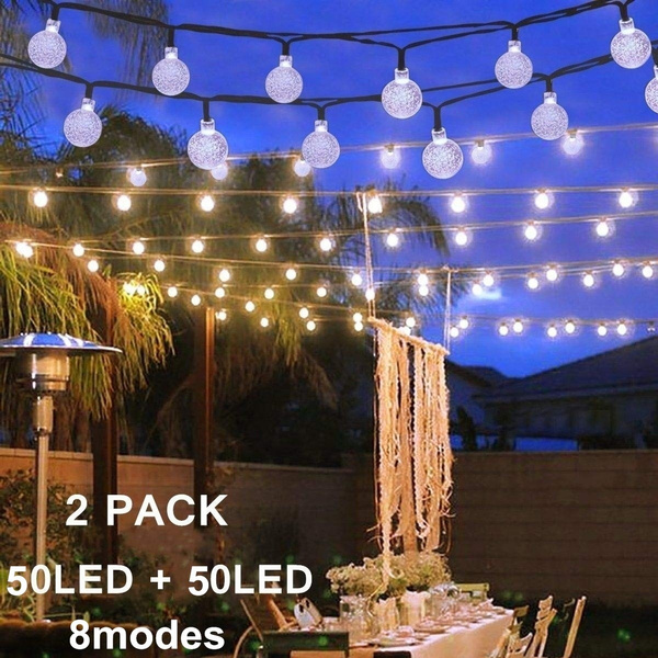 9 5m 50led Wedding Bubble Lights 3, Ball String Lights Outdoor