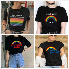 rainbow, Fashion, Shirt, lgbt