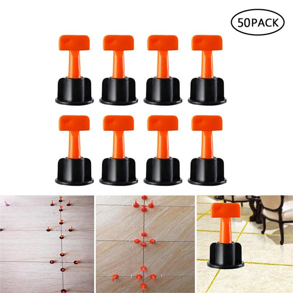 Like Building Walls /& Floors. Reusable Tile Installation Tool Kit for Construction 2 Special Wrenches MINGPINHUIUS Premium Tile Leveling System Kit with 50pcs Tile Leveler Spacers