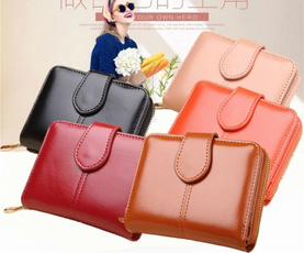 wallets for women, leather wallet, shortwallet, Mini