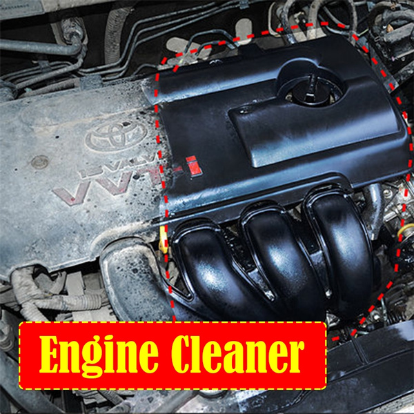 HGKJ Car Engine Cleaner Stains Dirt Grease Remover - Back To Black