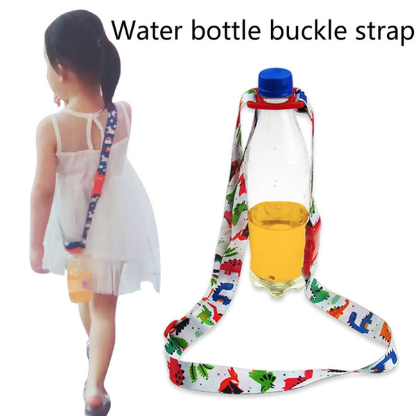 Shoulder Strap Baby Beverage Bottle Strap Water Bottle Buckle Lanyard  Portable Back Water Lanyard Water Bottle Cup Accessories