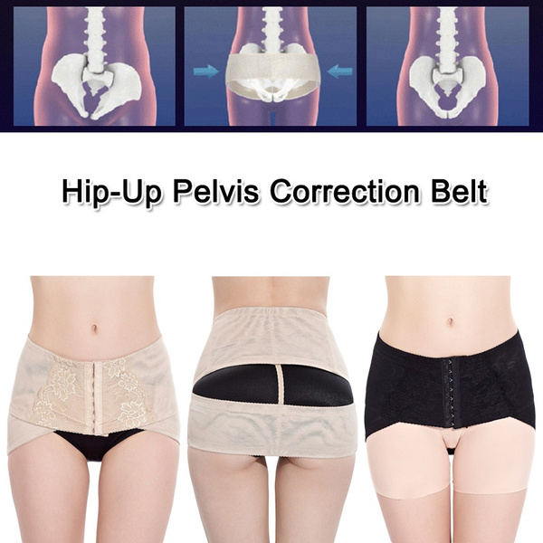 Madjtlqy Hip up Pelvis Correction Belt Women Postpartum Belly Wrap Belts Relieve Pressure