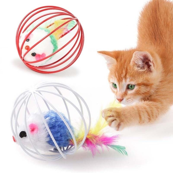 cat in cage toy