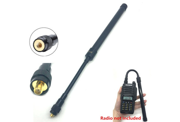 Mini Short Antenna SMA-Female for Kenwood BAOFENG 888S UV5R UHF:400-480MHz Radio 