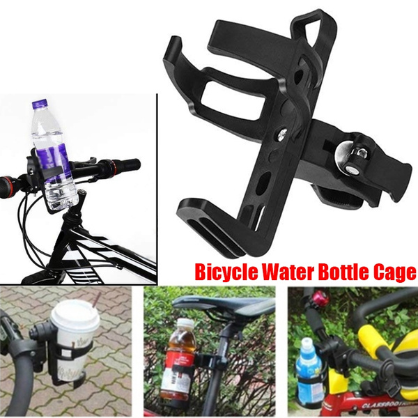 Newly Universal Motorcycle Bike Handlebar Drink Cup Holder Beverage Water Bottle 