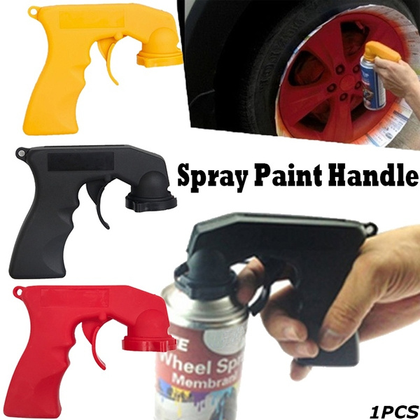 Spray Adaptor Plastic Portable Spray Paint Handle Universal Aerosol Spray  Gun Handle Tool for Spray Paint 1PCS