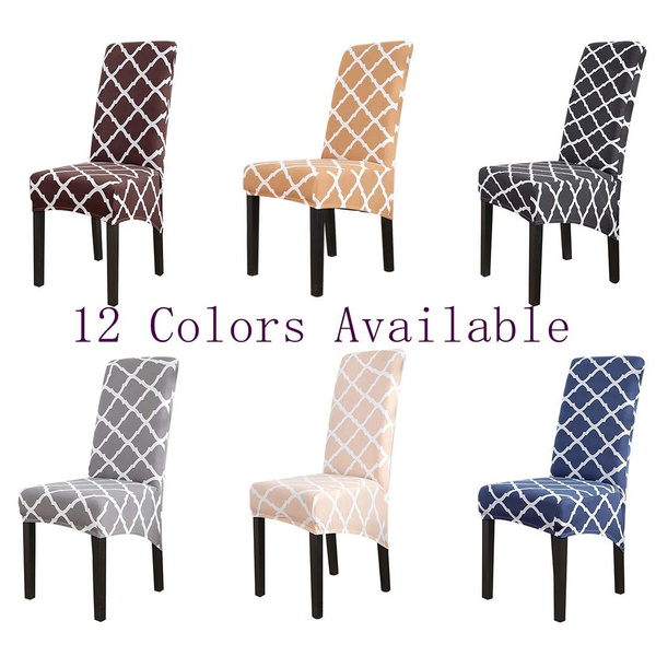 High back dining chair covers hot sale