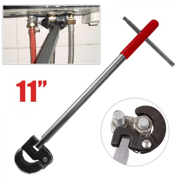ADJUSTABLE BASIN WRENCH TAP SPANNER 275mm 11 INCH
