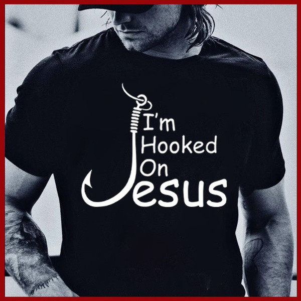 hooked on jesus shirt