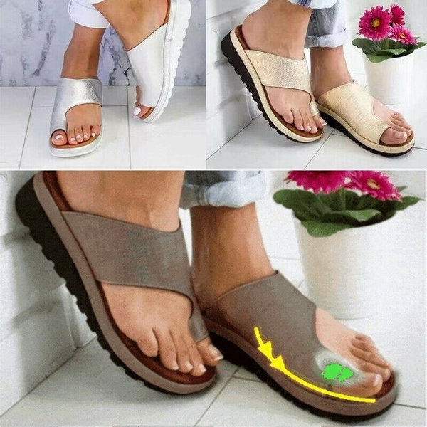 Red Cross Strap Sandals - Fashionable Toe Ring Thong Sandals