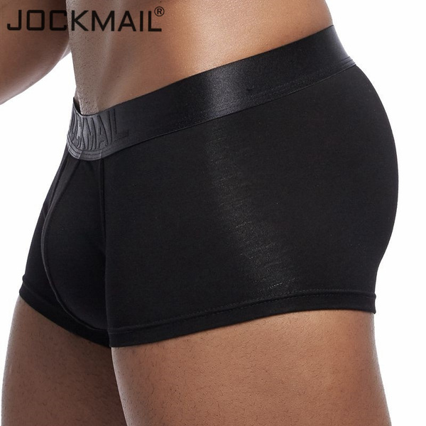 JOCKMAIL Men Boxer Underwear Solid Boxershorts Men Modal Soft and  Breathable Underpants Shorts Men Trunks | Wish