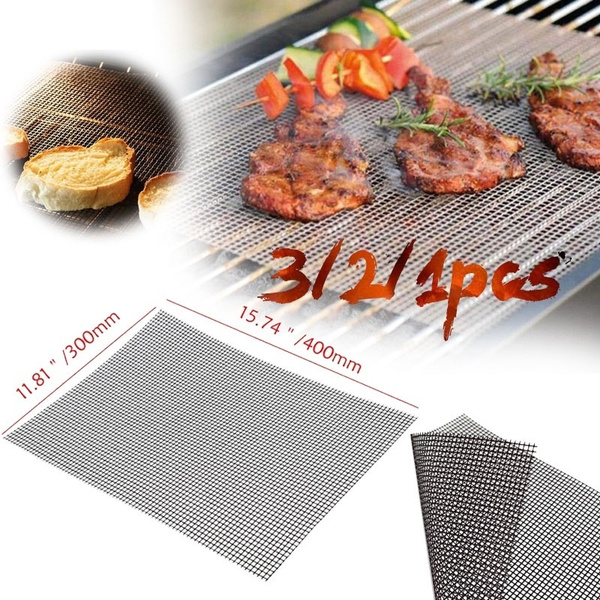 Non stick outlet bbq mesh mat