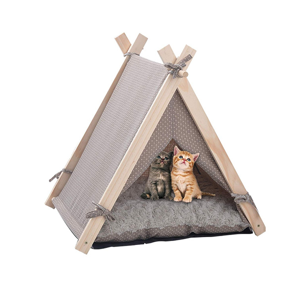 cat tent bed