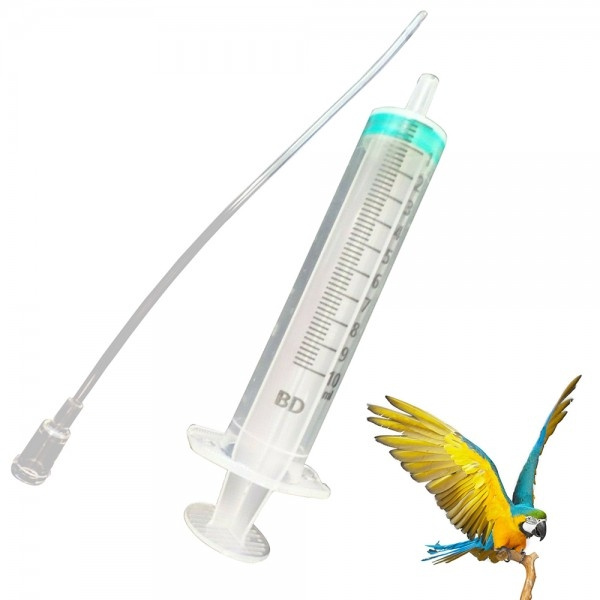 parrot hand feeding syringes