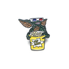gremlin, brooches, Jewelry, Pins